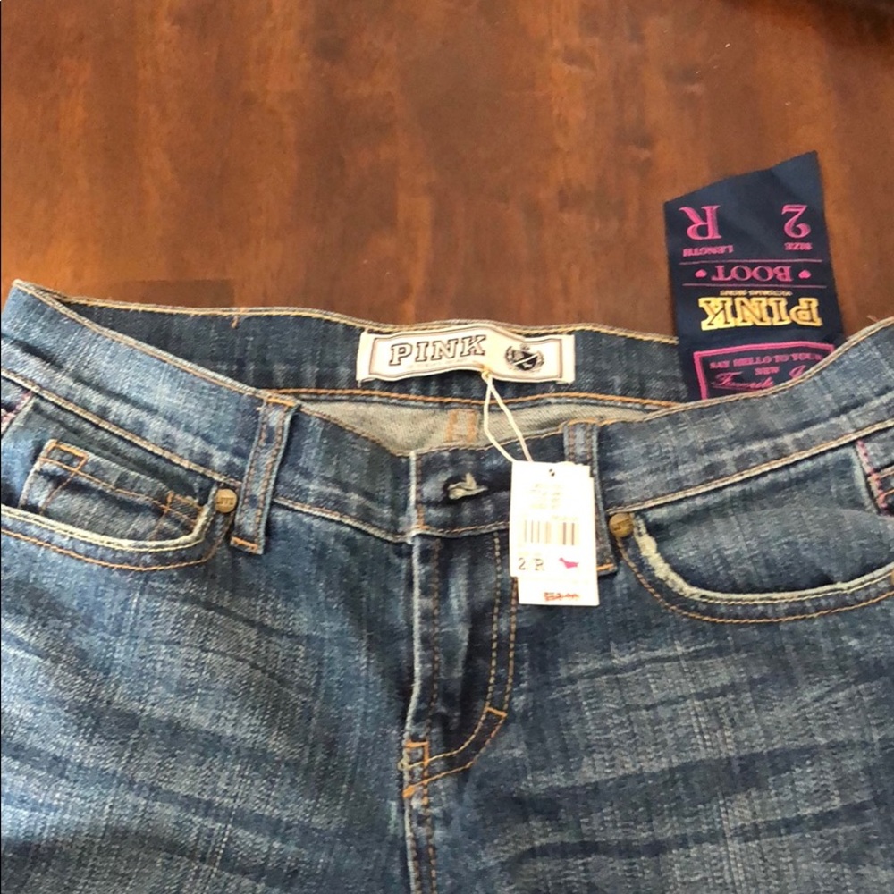 Pink jeans
